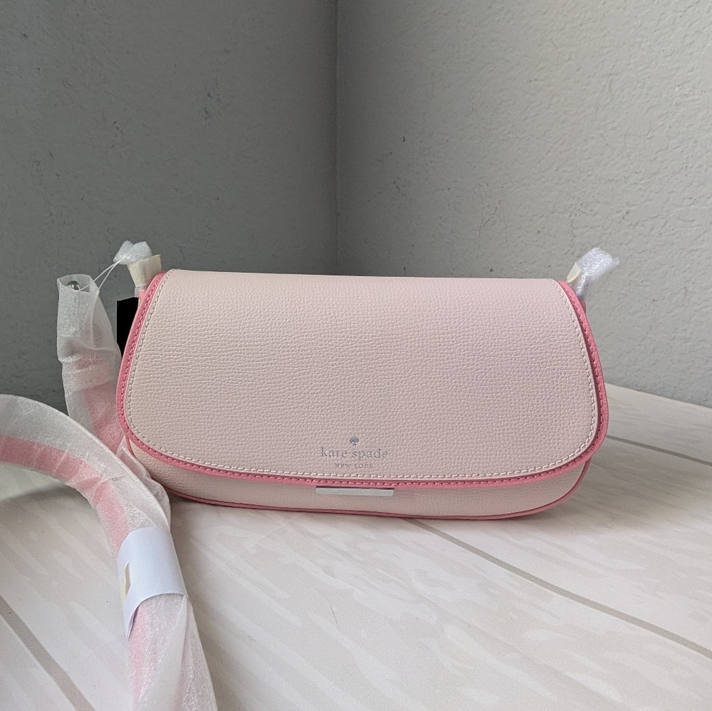 NWT Kate Spade Quinn KN716 Quinn Mini Crossbody Bag In Powdered Sugar Multi